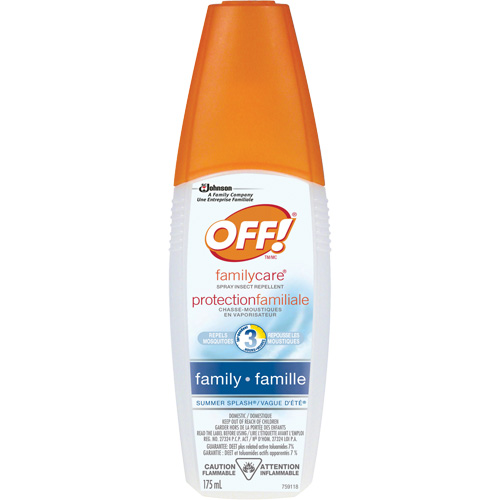 Insectifuge Off! Protection familiale &agrave; parfum de Vague d&eacute;t&eacute;, DEET &agrave; 7 %, Vaporisateur, 175 ml EastCoast Offshore Supplies