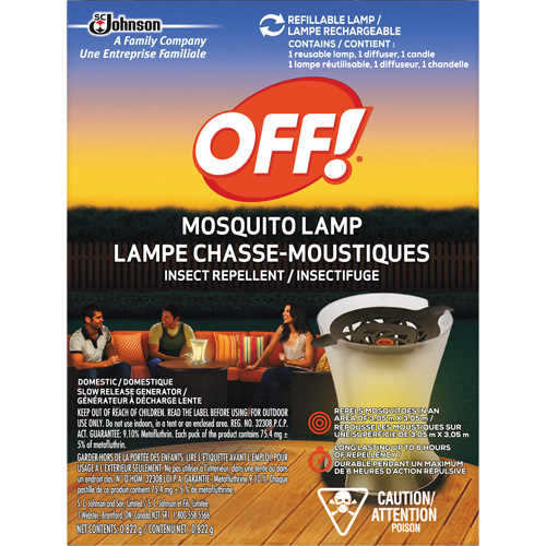 Lampe chasse-moustiques Off! PowerPad, Sans DEET, Lampe,  EastCoast Offshore Supplies