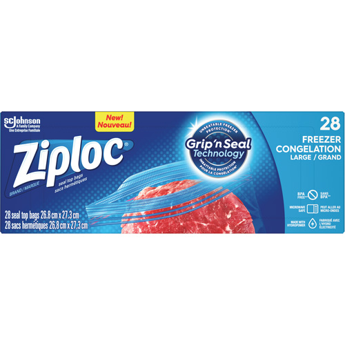 Sacs de cong&eacute;lation Ziploc EastCoast Offshore Supplies