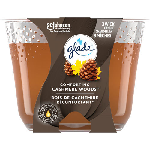 Glade&reg; 3-Wick Candle, Cashmere Woods&reg; EastCoast Offshore Supplies