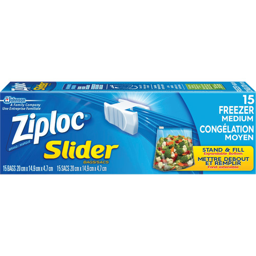 Ziploc&reg; Slider Freezer Bags EastCoast Offshore Supplies