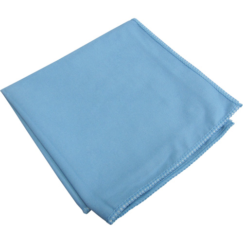 Specialty Glass & Mirror Suede Cloths, Microfibre, Blue EastCoast Offshore Supplies