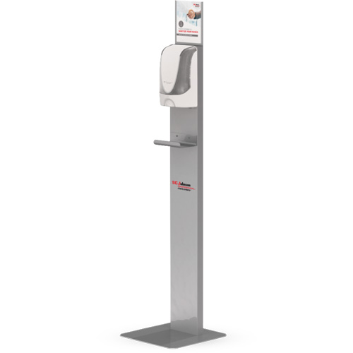 Touch-Free Hand Sanitizer Dispenser Floor Stand EastCoast Offshore Supplies