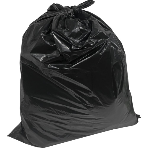 Sacs &agrave; d&eacute;chets de calibre industriel, Utilitaire, 20" la x 22" lo, 0,64 mils, Noir, Capacit&eacute; 23 L (6 Gal.) EastCoast Offshore Supplies