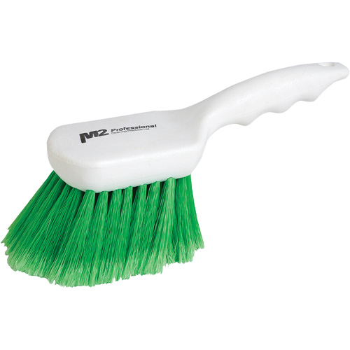 Brosse &agrave; recoins &agrave; manche court, 9" l, Soies Synth&eacute;tique, Vert EastCoast Offshore Supplies