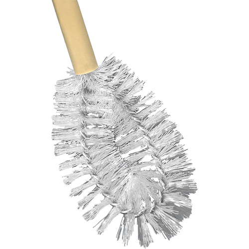 HD Toilet Brush with Wire Centre, 20" L, Polypropylene Bristles, Yellow EastCoast Offshore Supplies