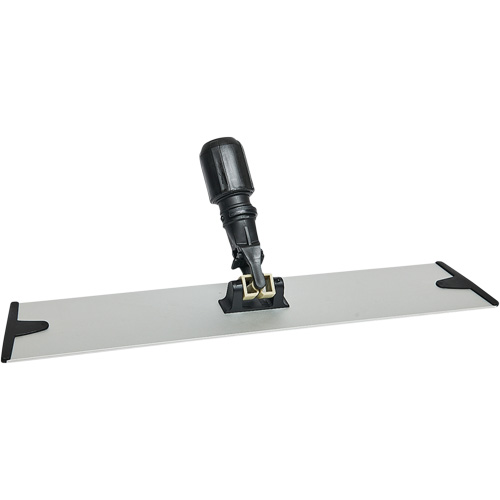 Support de vadrouille &agrave; &eacute;pousseter en microfibres &agrave; boucles et crochets, 18", Aluminium EastCoast Offshore Supplies