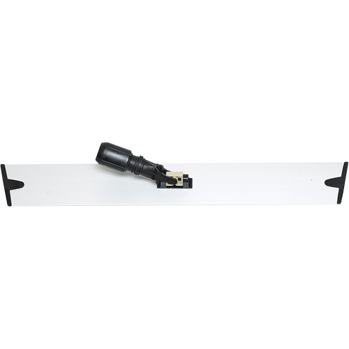 Support de vadrouille &agrave; &eacute;pousseter en microfibres &agrave; boucles et crochets, 24", Aluminium EastCoast Offshore Supplies