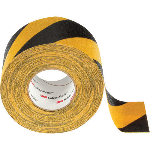 Ruban antid&eacute;rapant tout usage Safety-Walk, 4" x 60', Noir & jaune EastCoast Offshore Supplies