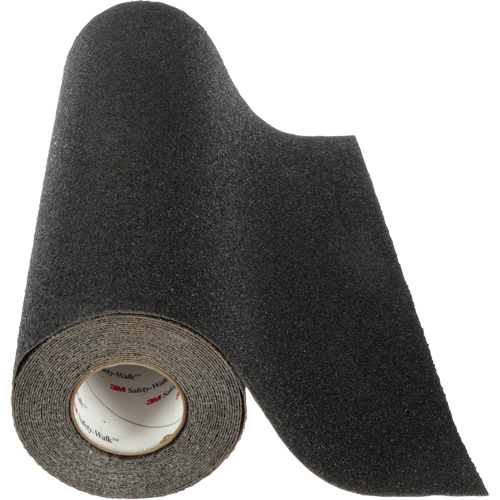 Ruban avec abrasif &agrave; gros grains anti-d&eacute;rapant Safety-Walk, 36" x 30', Noir EastCoast Offshore Supplies