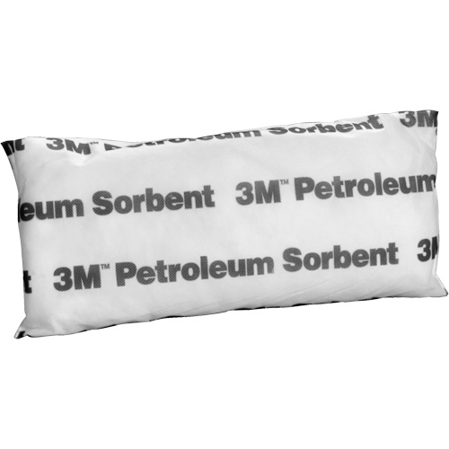 Petroleum Sorbent Mini-Pillow, Oil Only, 15" L x 7" W, 12.7 gal Absorbency/Pkg. EastCoast Offshore Supplies