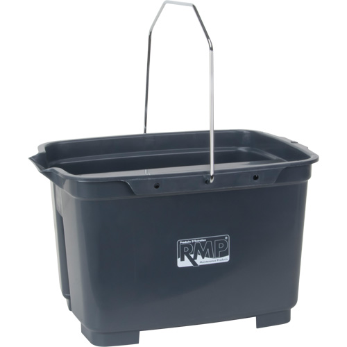 Dual Compartment Bucket, 4.75 US Gal. (19 qt.) Capacity, Grey EastCoast Offshore Supplies