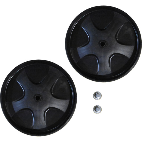 Replacement Wheels & Push Caps for Waste Dolly EastCoast Offshore Supplies