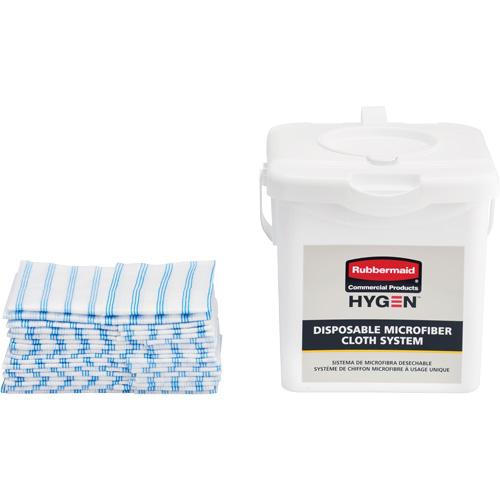 Seau de chargement pour chiffons microfibres, Blanc EastCoast Offshore Supplies