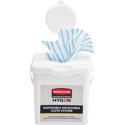 Seau de chargement pour chiffons microfibres, Blanc EastCoast Offshore Supplies