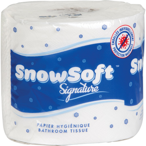 Snow Soft Premium Toilet Paper, 2 Ply, 600 Sheets/Roll, 145' Length, White EastCoast Offshore Supplies