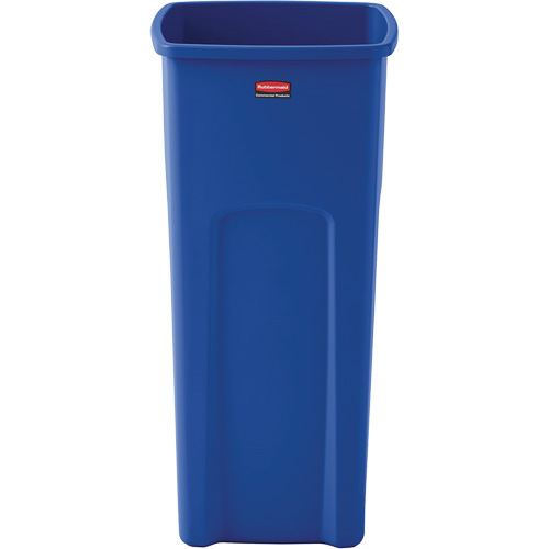 Untouchable&reg; Square Recycling Container, Bulk, Plastic, 23 US gal. EastCoast Offshore Supplies