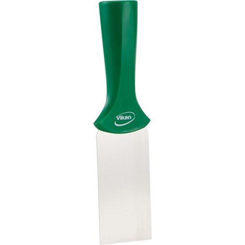 Handle-Mounted Stainless Steel Scraper, Green, 2" W x 8" L EastCoast Offshore Supplies