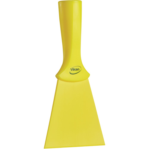 Grattoir en nylon avec poign&eacute;e filet&eacute;e, Jaune, 4" la x 8" lo EastCoast Offshore Supplies