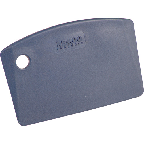 Metal Detectable Mini Bench Scraper, Blue, 5-1/4" W x 3-2/5" L EastCoast Offshore Supplies