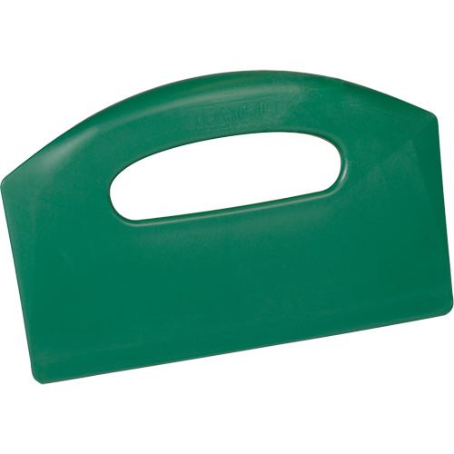 Metal Detectable Bench Scraper, Green, 8-1/2" W x 5-1/4" L EastCoast Offshore Supplies