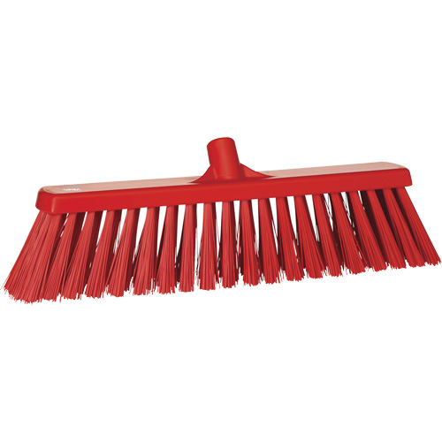 Balai-brosse robuste, Crins Ferme, 20", Polyester, Rouge EastCoast Offshore Supplies