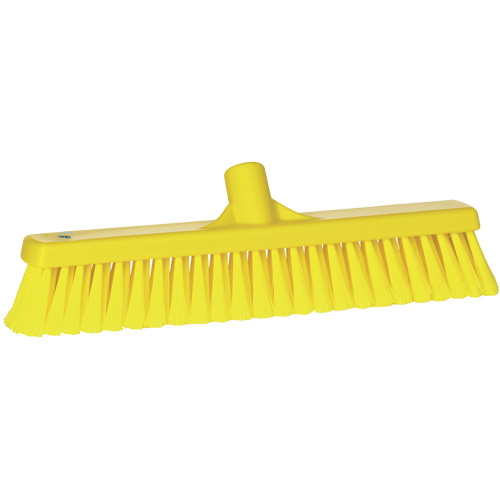 Balai-brosse pour particules fines, Crins Fin/&agrave; bout ouvrant, 16-1/4", Polypropyl&egrave;ne, Jaune EastCoast Offshore Supplies