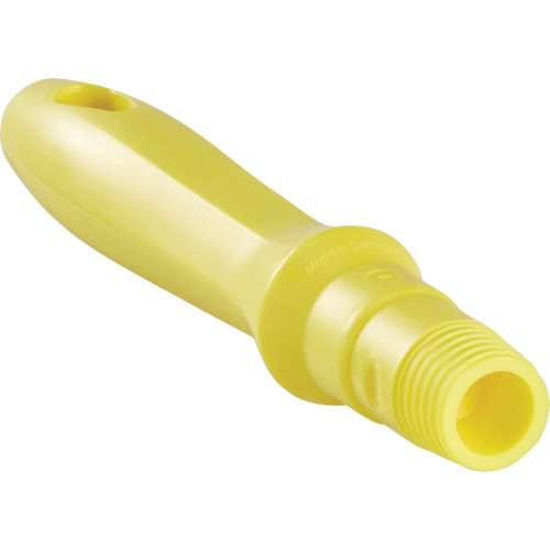 Mini manche, Brosse/Support &agrave; tampon/Grattoir/Raclette, Jaune, Standard, 6-1/4" lo EastCoast Offshore Supplies