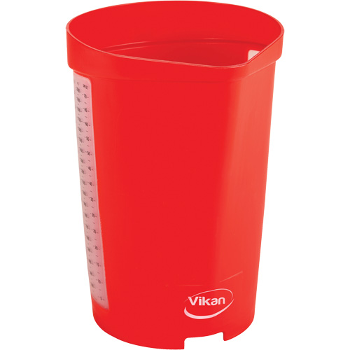 Cruche gradu&eacute;e, Plastique, Rouge, 65 oz EastCoast Offshore Supplies