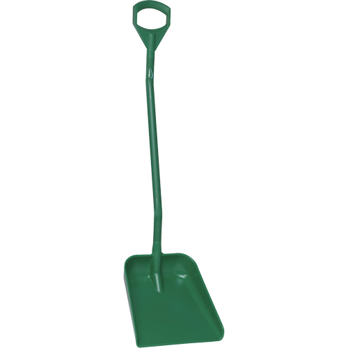 Ergonomic Large Blade Shovel, 51" Length, Plastic, Green EastCoast Offshore Supplies
