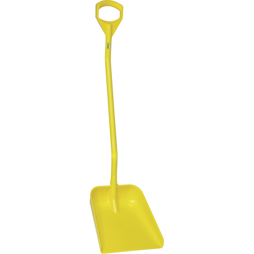 Ergonomic Large Blade Shovel, 51" Length, Plastic, Yellow EastCoast Offshore Supplies