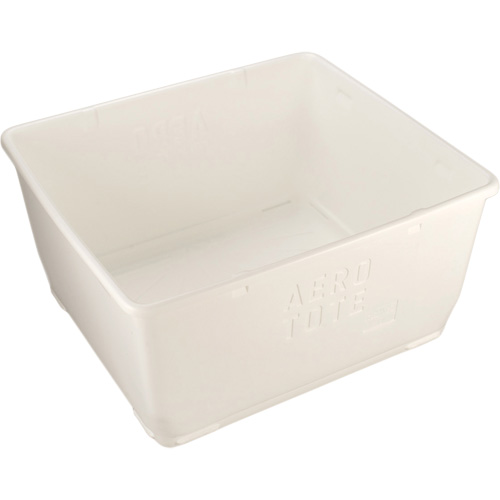 Bac Aero-Tote avec vidange, Plastique, Blanc EastCoast Offshore Supplies