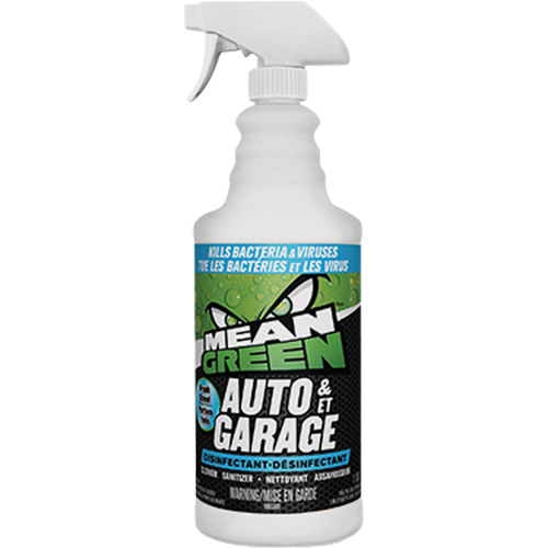 D&eacute;sinfectant pour lautomobile et le garage Mean Green, 1,18 L, Bouteille &agrave; g&acirc;chette EastCoast Offshore Supplies