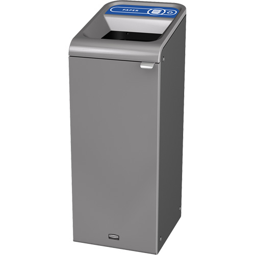 Configure Paper Waste Container, Bulk/Curbside/Deskside, Steel, 15 US gal. EastCoast Offshore Supplies