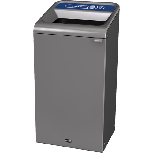 Configure Paper Waste Container, Bulk/Curbside/Deskside, Steel, 23 US gal. EastCoast Offshore Supplies