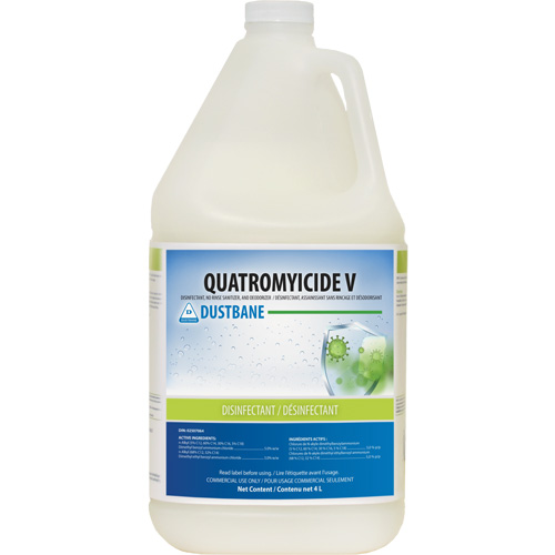 D&eacute;sinfectant, assainissant et d&eacute;sodorisant Quatromyicide V, 4 L, Cruche EastCoast Offshore Supplies