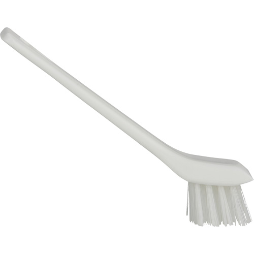 Brush with Scraping Edge, Stiff Bristles, 6" Long, White EastCoast Offshore Supplies