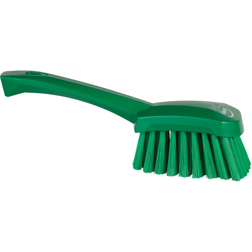 Short-Handled Washing Brush, Soft Bristles, 10-1/2" Long, Green EastCoast Offshore Supplies