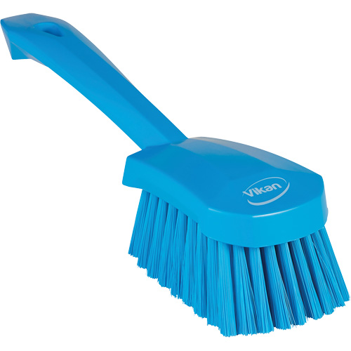 Brosse &agrave; r&eacute;curer avec manche court, Soies Doux, Longueur de 10-1/2", Bleu EastCoast Offshore Supplies