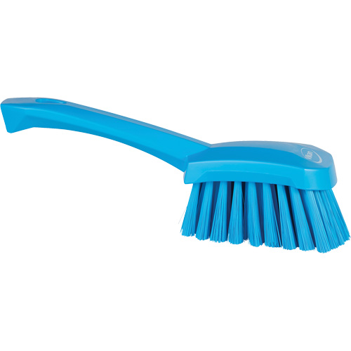 Brosse &agrave; r&eacute;curer avec manche court, Soies Doux, Longueur de 10-1/2", Bleu EastCoast Offshore Supplies