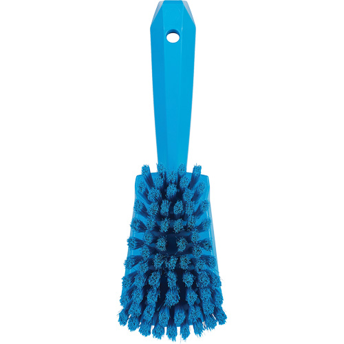 Brosse &agrave; r&eacute;curer avec manche court, Soies Doux, Longueur de 10-1/2", Bleu EastCoast Offshore Supplies