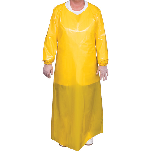 Blouse Top Dog de 6 mil, Grand, Jaune, Polyur&eacute;thane EastCoast Offshore Supplies