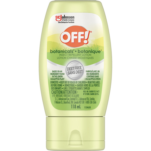 Off!&reg; Botanicals&reg; Insect Repellent, DEET Free, Lotion, 118 g EastCoast Offshore Supplies