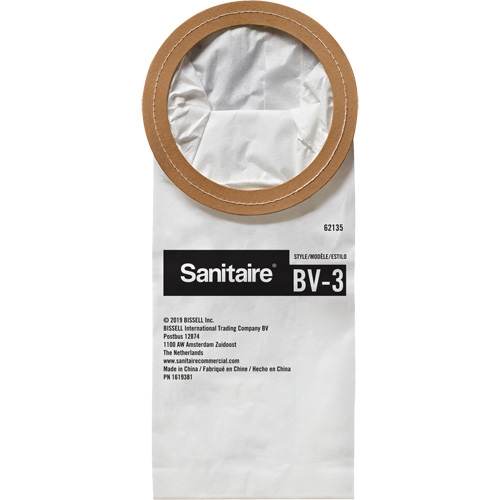 Sac en papier de qualit&eacute; sup&eacute;rieure BV-3 pour aspirateur dorsal EastCoast Offshore Supplies