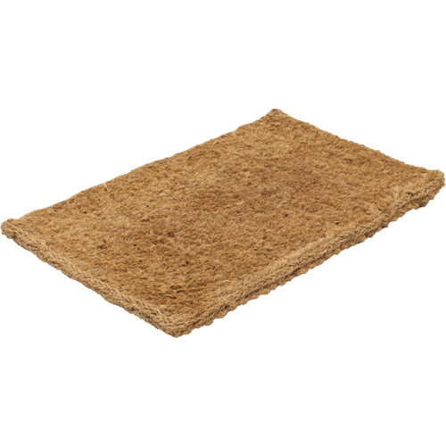 Tapis coco int&eacute;rieur/ext&eacute;rieur, Grattoir, 3' x 5' x 1-3/8", Naturel EastCoast Offshore Supplies