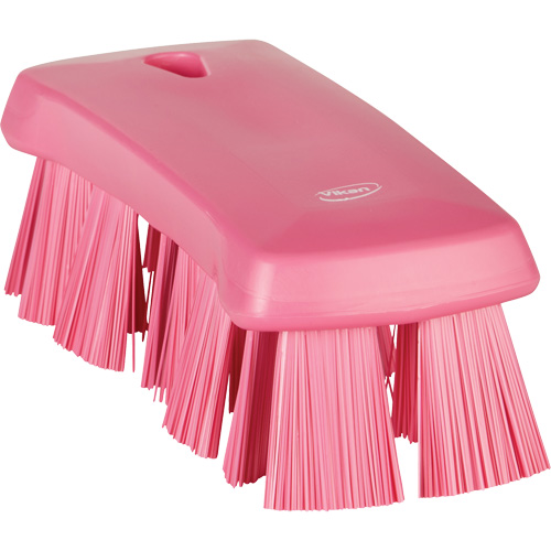 UST Hand Brush, Stiff Bristles, 6-9/10" Long, Pink EastCoast Offshore Supplies