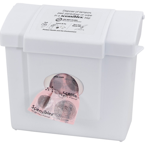 Contenant &agrave; d&eacute;chets & distributeur combin&eacute; Scensibles EastCoast Offshore Supplies