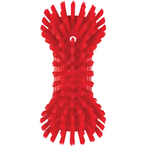 Brosse &agrave; main, Soies Tr&egrave;s ferme, Longueur de 9-1/10", Rouge EastCoast Offshore Supplies