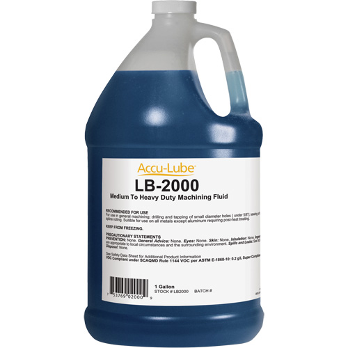 Liquide d'usinage MQL tout usage, 4 L EastCoast Offshore Supplies