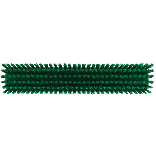 Push Broom Head, Fine/Stiff Bristles, 16-1/2", Polyester/Polypropylene, Green EastCoast Offshore Supplies